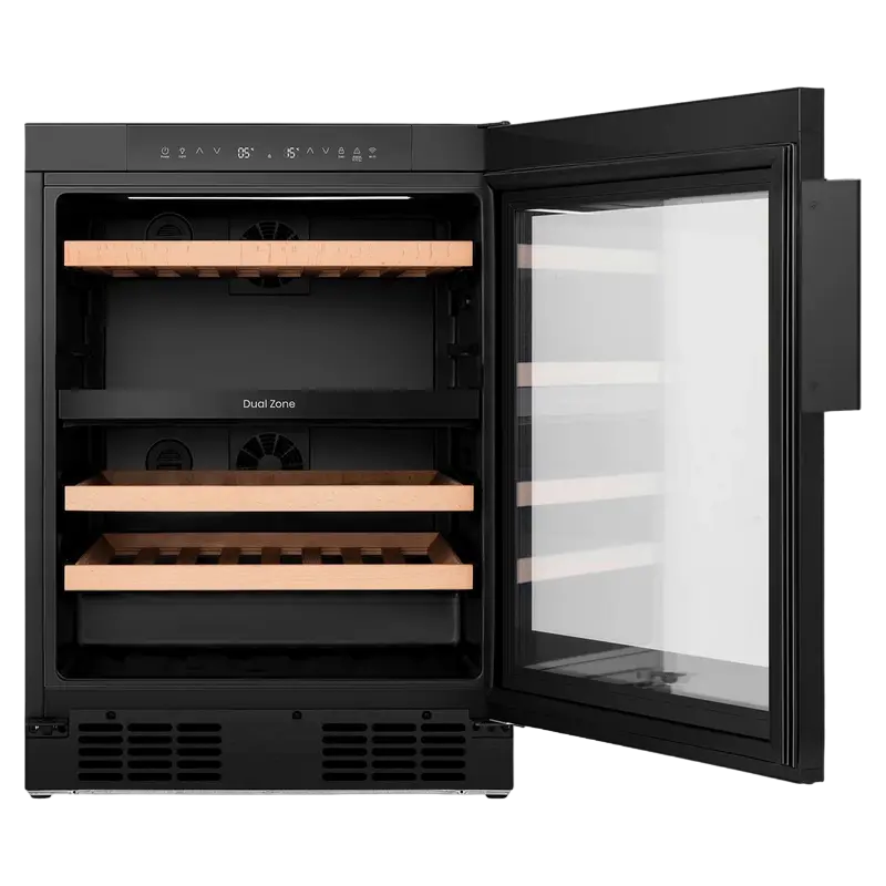 Винный шкаф RW3N122GSLF Hisense Черный