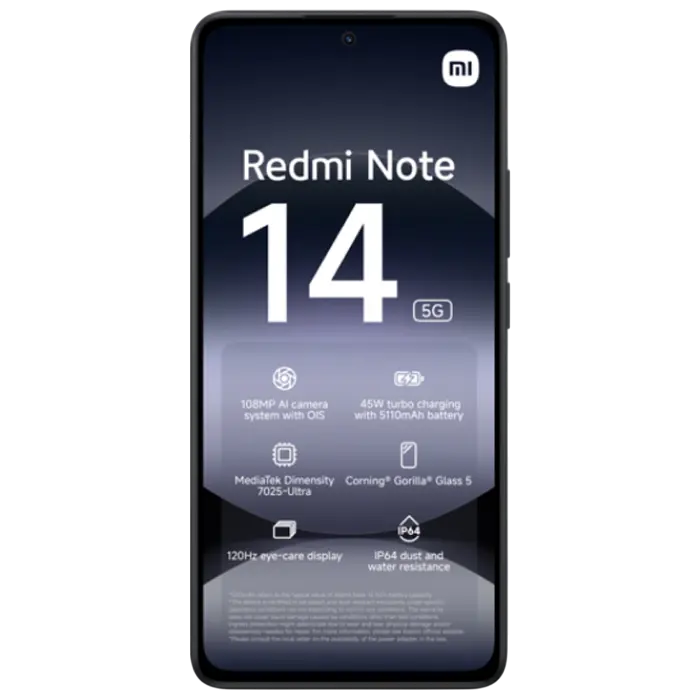 Смартфон Xiaomi Redmi Note 14, 6 ГБ / 128ГБ