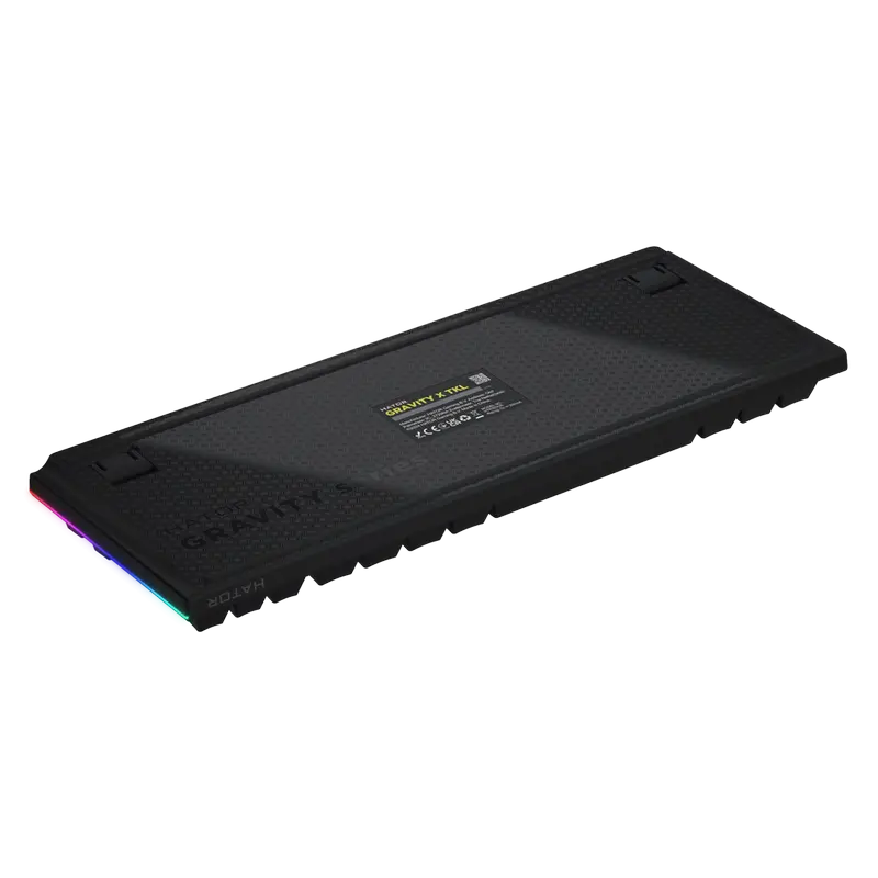 Tastatură HATOR Gravity X TKL Mecanic Negru