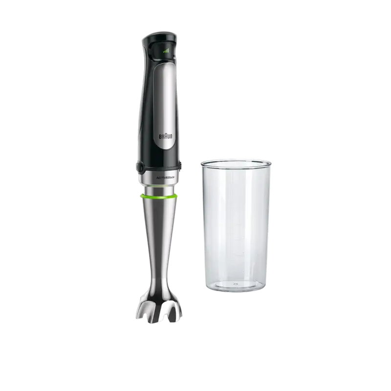 Погружной блендер Braun MultiQuick 7 MQ 7035 X Чёрный | Серебристый