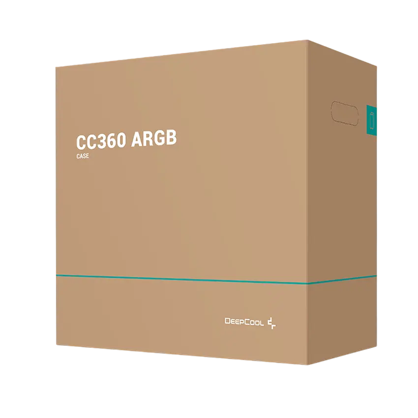 Компьютерный корпус Deepcool CC360 ARGB Midi-Tower Черный
