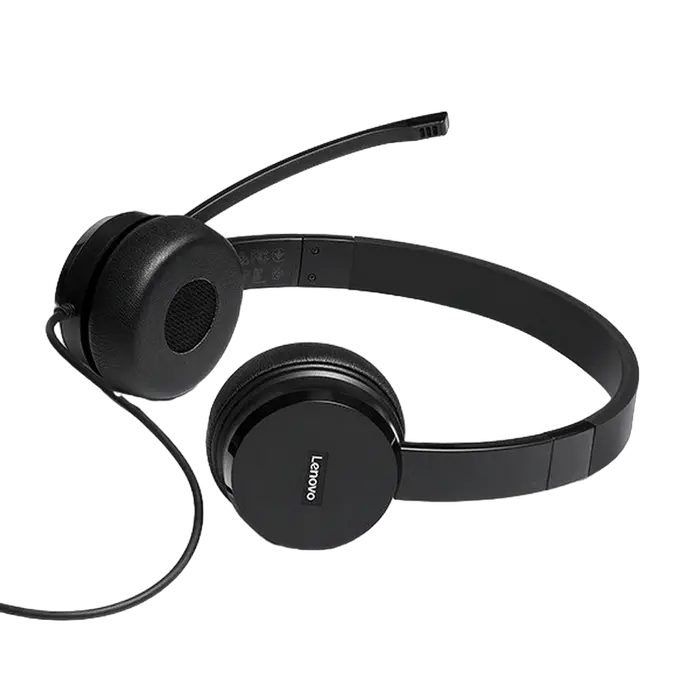 Наушники Lenovo 100 Stereo Чёрный