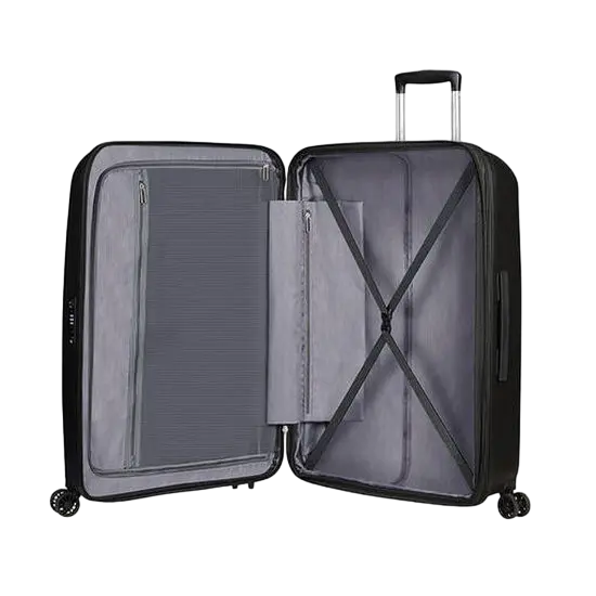 Чемодан для багажа American Tourister BON AIR DLX Чёрный