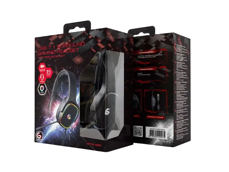 Наушники Gembird GHS-SANPO-S300 Чёрный