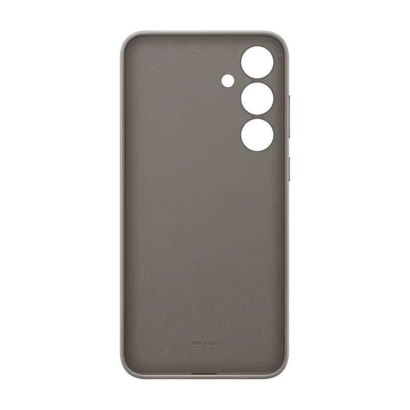 Чехол Samsung Galaxy S24+ Vegan Leather Case Vegan Leather Серо-коричневый