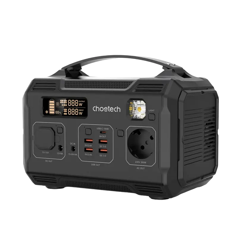 Centrală de încărcare Choetech BS002 Negru