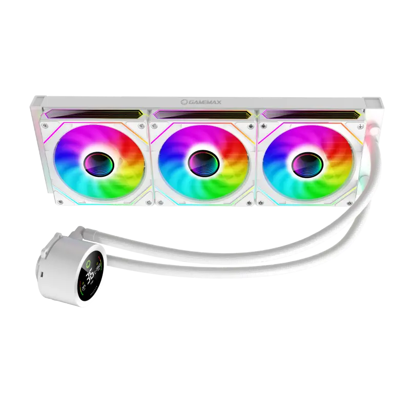 Кулер для процессора Gamemax IceBurg 360 Digital WH 120 мм