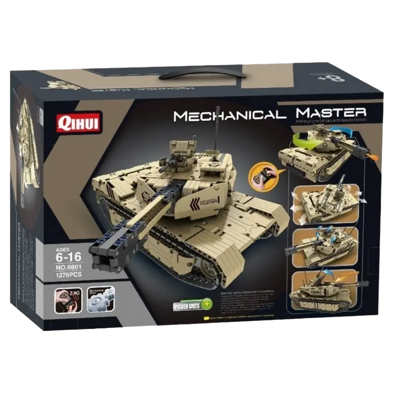 Конструктор с радиоуправлением iM.Master Big Tank Бежевый