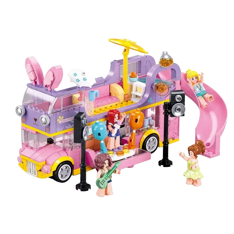 Конструктор Sluban Girls Dream - Musical House on Wheels