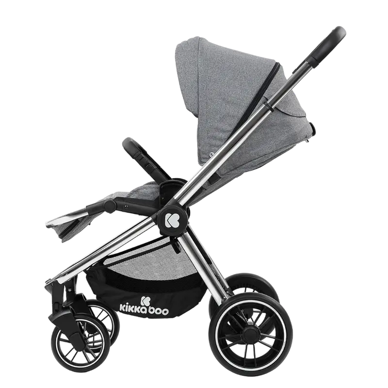 Коляска 3-в-1 Kikka Boo Vicenza Premium Серый