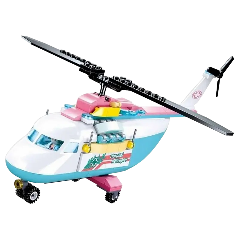 Конструктор Sluban Girls Dream - Helicopter Разноцветный