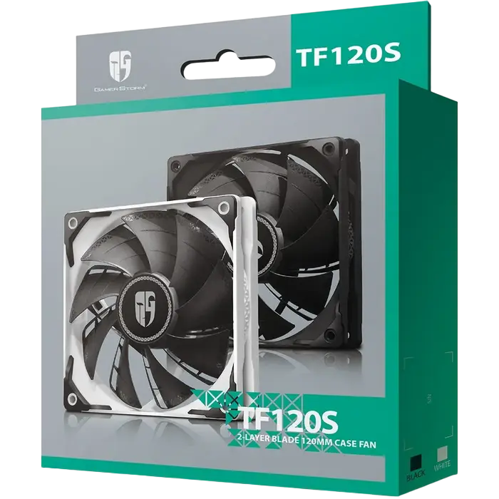 Вентилятор для ПК Deepcool TF120S Black 120 мм