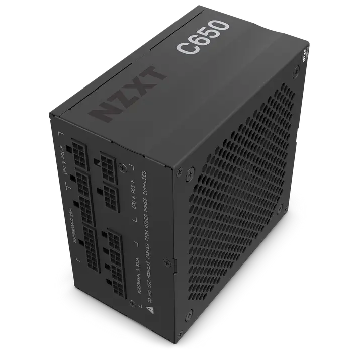 Tip Блок питания для компьютеров NZXT C650 ATX Черный
