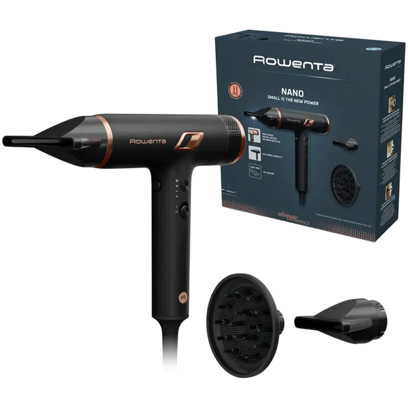 Фен Rowenta Nano Чёрный