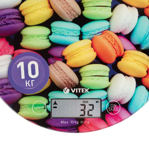 Электронные кухонные весы VITEK VT-2407 Разноцветный