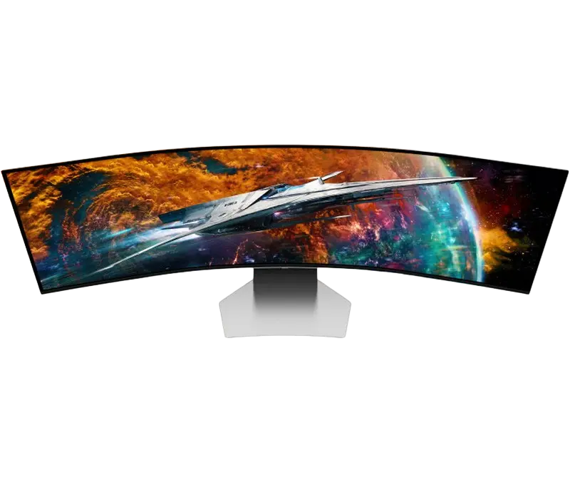 Игровой монитор Samsung Odyssey G95SC Серебристый