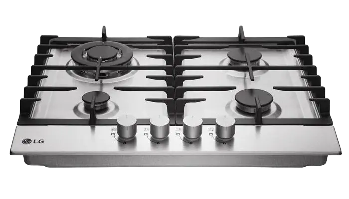 Газовая варочная панель LG HU641DAG Серебристый