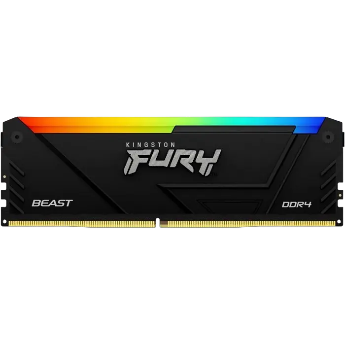 Оперативная память Kingston FURY Beast RGB FURY Renegade 8 ГБ Чёрный