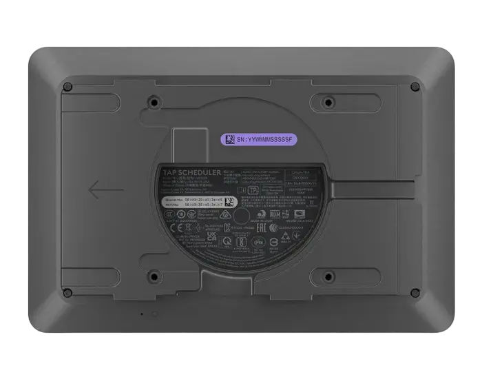 Сенсорная панель Logitech Tap Scheduler Серый