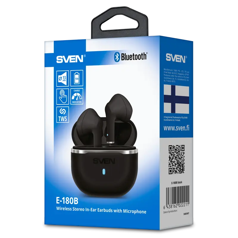Наушники SVEN E-180B Чёрный