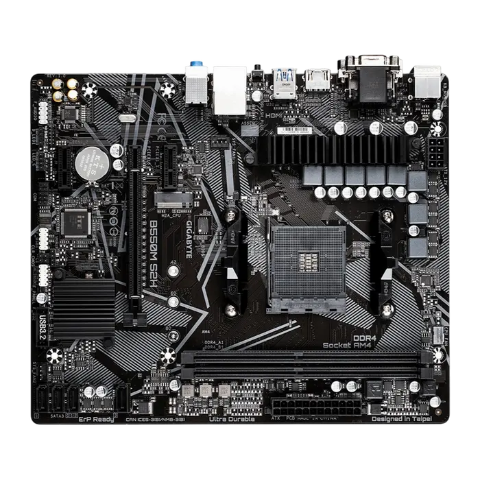 Материнская плата Gigabyte B550M S2H AM4 Micro-ATX