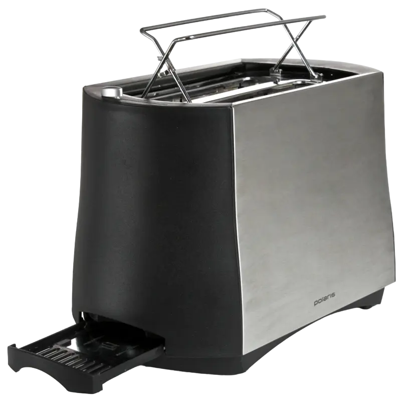 Тостер Polaris PET0804A Серебристый | Чёрный