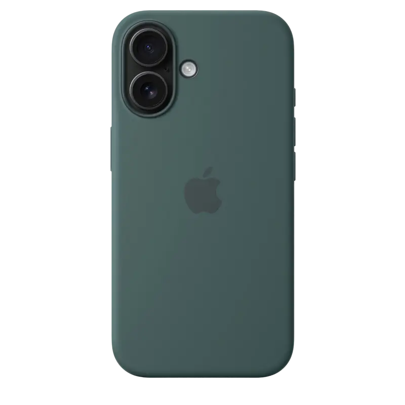 Чехол Apple iPhone 16 Silicone Case MagSafe A3313 Silicone Case with MagSafe Lake Green