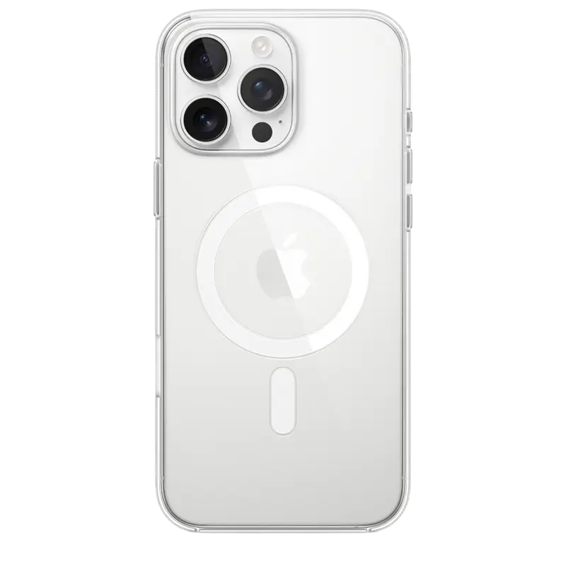 Husă Apple iPhone 16 Pro Max Clear Case with MagSafe A3246 Clear Case cu MagSafe Transparent