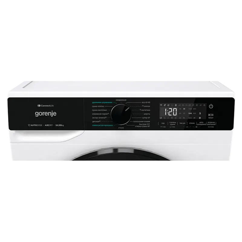 Стирально-сушильная машина Gorenje WD2PA1X64ADAAW Белый