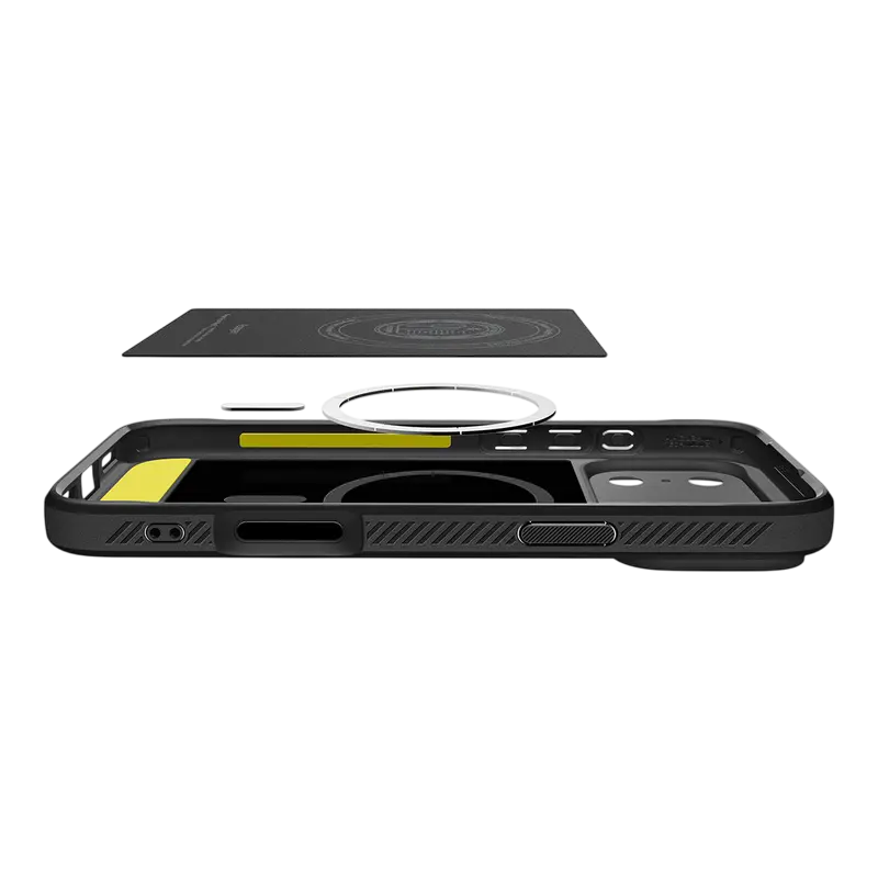 Чехол Spigen Apple iPhone 17 Pro Max Rugged Armor Magsafe Rugged Armor Матовый черный