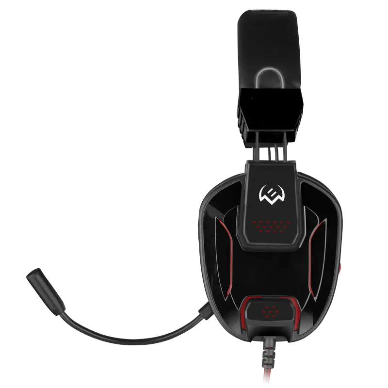 Наушники SVEN AP-G555MV Чёрный/Красный