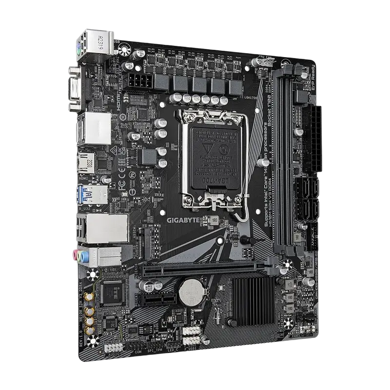 Материнская плата Gigabyte H610M S2H V3 DDR4 LGA1700 Micro-ATX