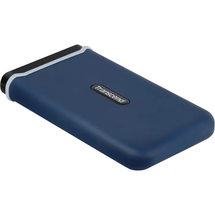 Внешний портативный SSD накопитель Transcend ESD370C 1 ТБ Морской Синий