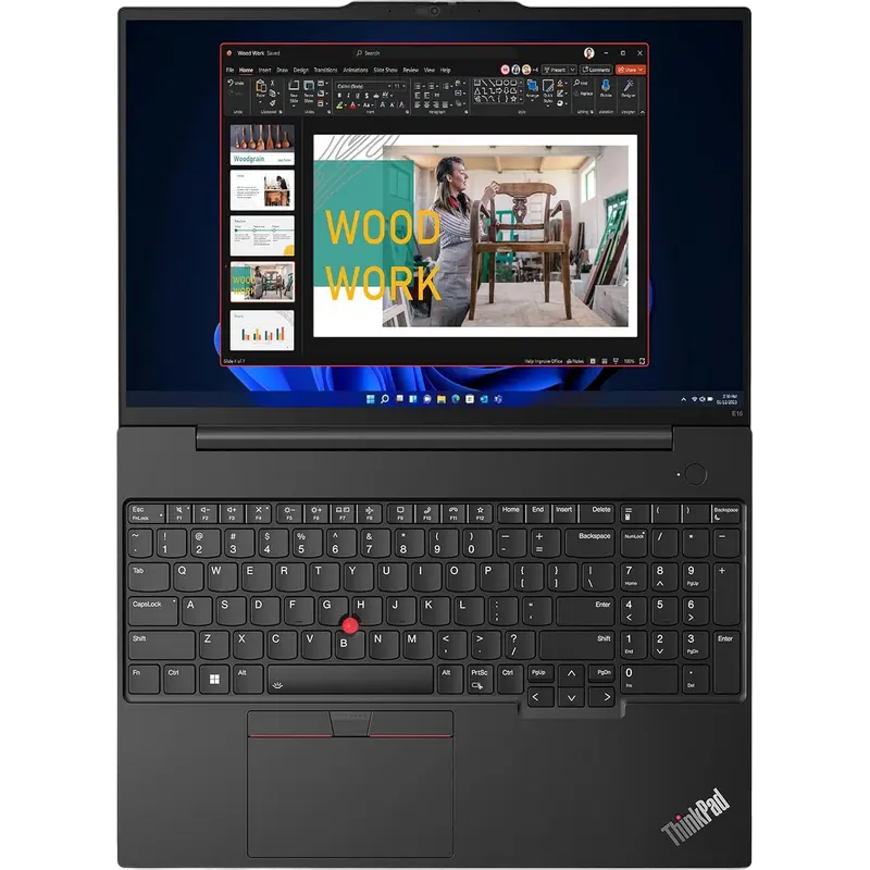 Laptop Business Lenovo ThinkPad E16 Gen 1 Graphite Black