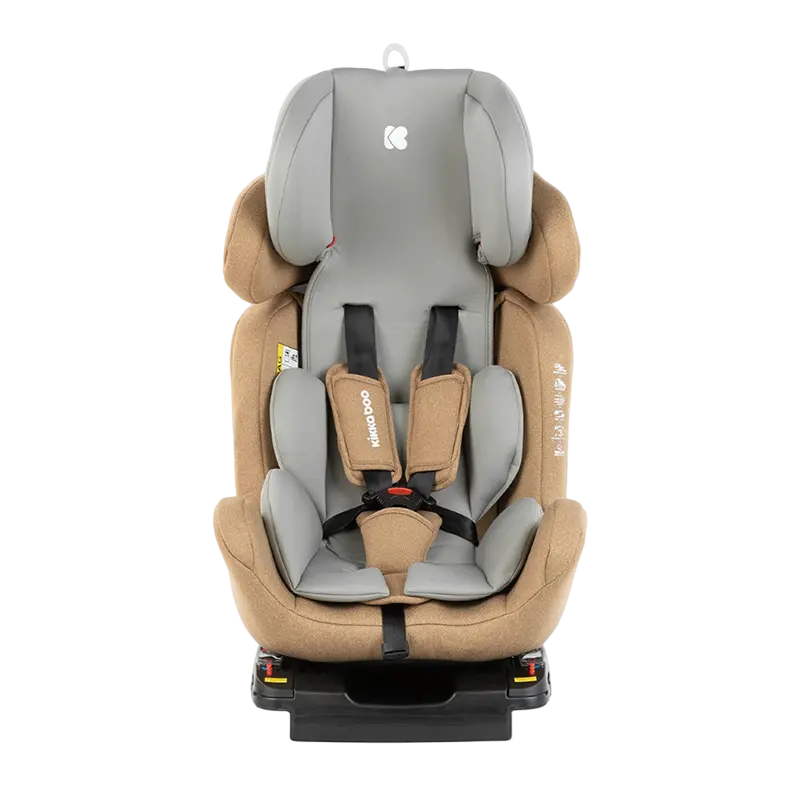 Детское автокресло Kikka Boo 4 Safe ISOFIX Бежевый