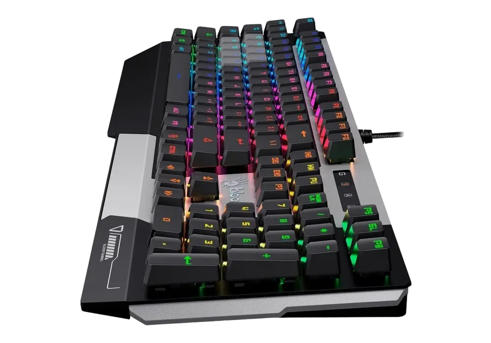 Tastatură Bloody B865R Mecanic Argintiu