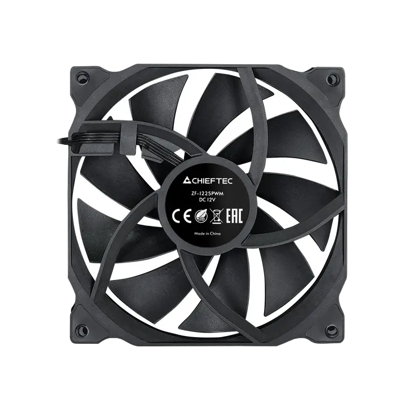 Вентилятор для ПК Chieftec ZF-1225PWM 120 мм Черный