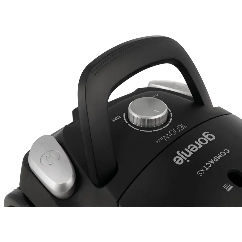 Вертикальный Пылесос Gorenje VC1611CXBK, Чёрный