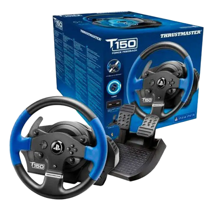Игровой руль Thrustmaster T150 RS Черный/Синий