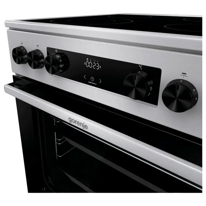 Электрическая плита Gorenje GECS6C70XC Нержавеющая сталь