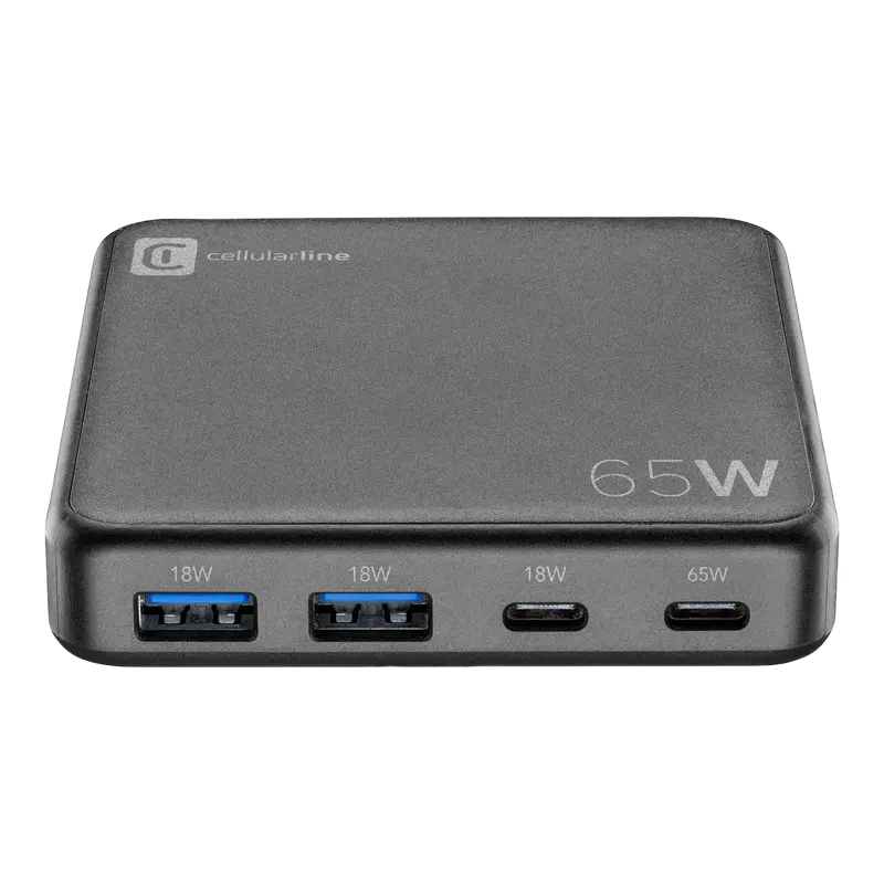 Încărcător Cellularline Multipower Desk Negru