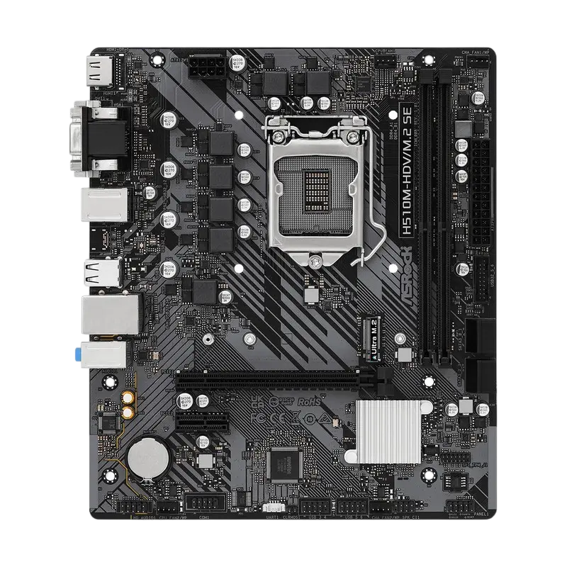 Материнская плата ASRock H510M-HDV/M.2 SE LGA1200 Micro-ATX