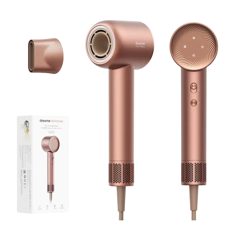 Uscător de păr Dreame Glory High-Speed Argint trandafir