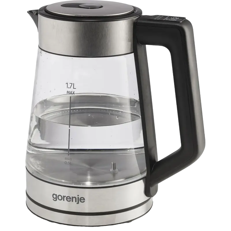 Электрочайник Gorenje K17TRG Нержавеющая Сталь | Черный