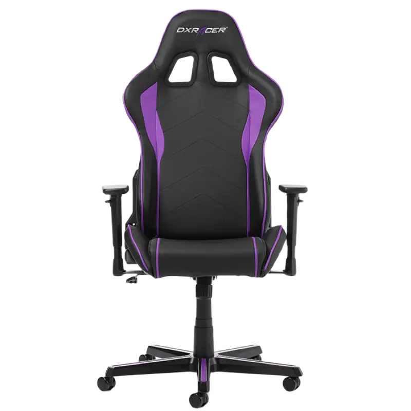 Scaun Gaming DXRacer Formula GC-F08-NV PU Piele Black/Violet