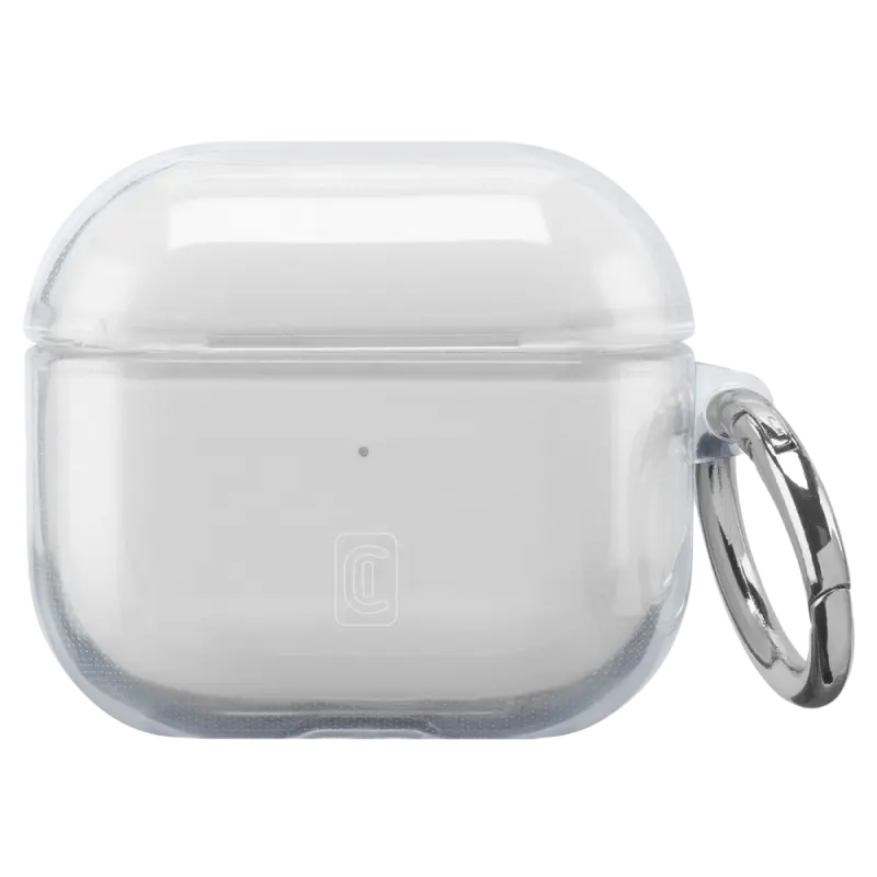 Husă pentru Airpods Cellularline Apple Airpods 3 Clear case Transparent