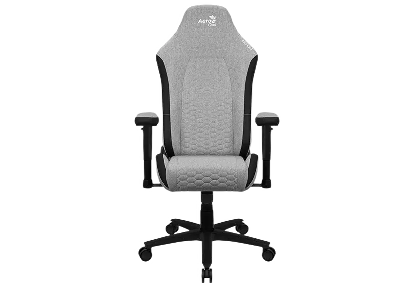 Scaun Gaming AeroCool Crown AeroWeave Textil Gri