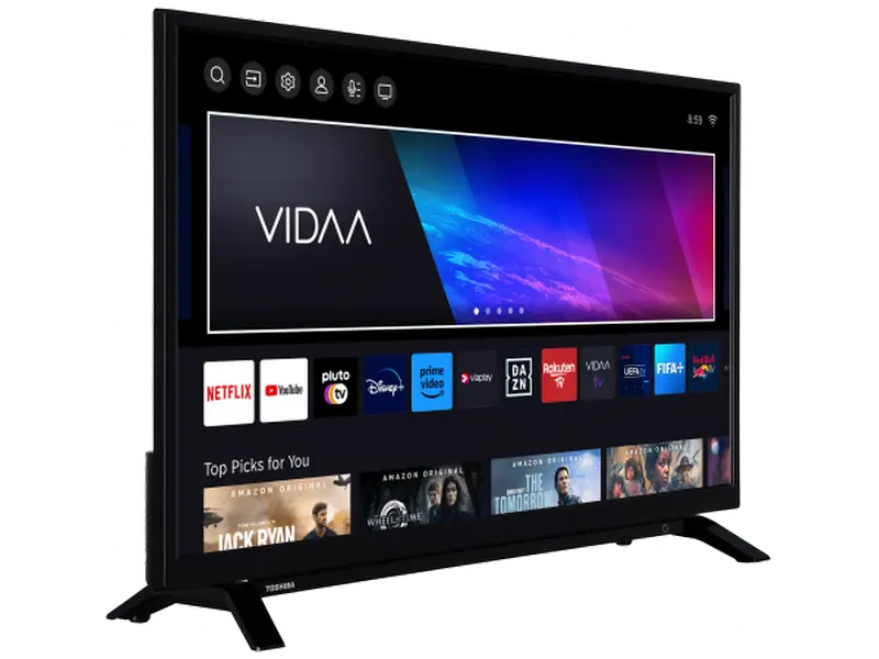 32" LED SMART TV Toshiba 32LV2463DG Negru