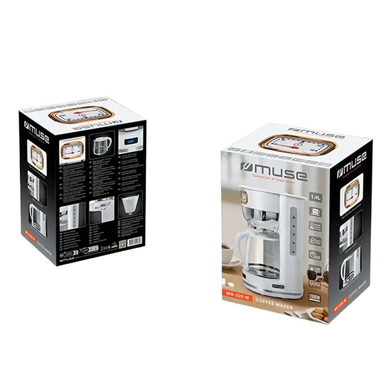Капельная кофеварка MUSE MS-220 W Белый