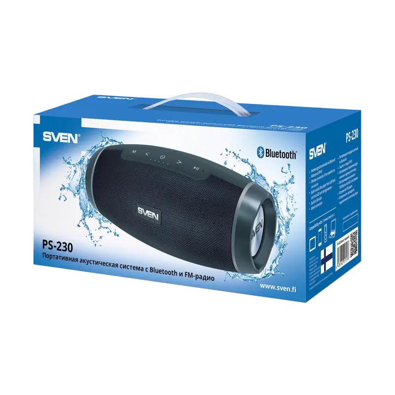 Boxă portabilă SVEN PS-230 Negru